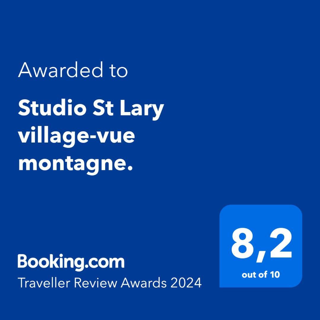 Studio St Lary Village-Vue Montagne. Saint-Lary-Soulan Zewnętrze zdjęcie